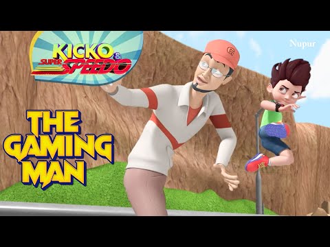 Kicko VS Gaming Man I Kicko And Super Speedo  I Moral Stories In Hindi I Popular TV Cartoon