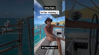 Sailing Virgins | Pro Tips - Anchoring ⚓️