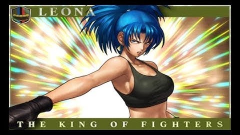 The King of Fighters 97 Leona vs Athena
