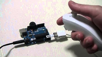 Chuckmin (musical instrument by Arduino and Wii Nunchuck)