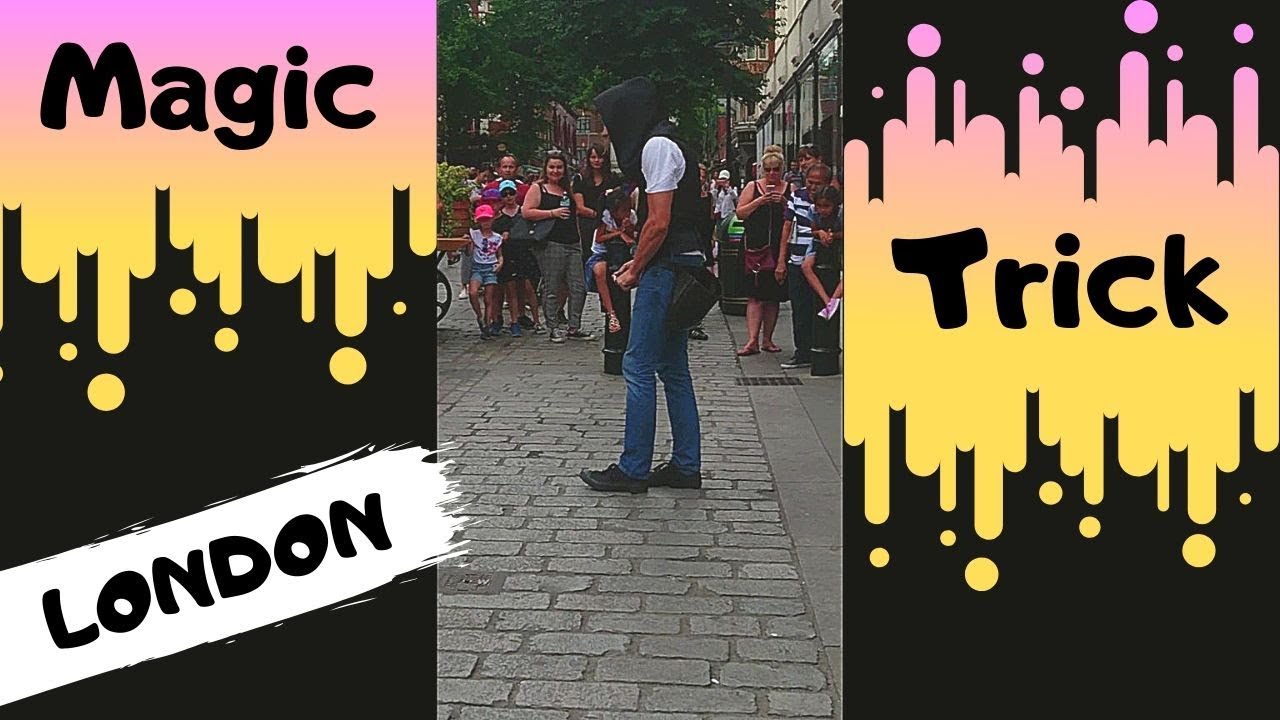 Magic Trick in London Travel Vlog 2019 YouTube