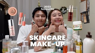 FAVOURITE 2023 Skincare and Make up 🛁 ใช้แล้วชอบอะไรบ้าง? ทั้งของผช และผญ / KARNMAY