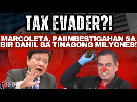 TAX EVADER?! Marcoleta, PAIIMBESTIGAHAN SA BIR Dahil sa TINAGONG Milyones!