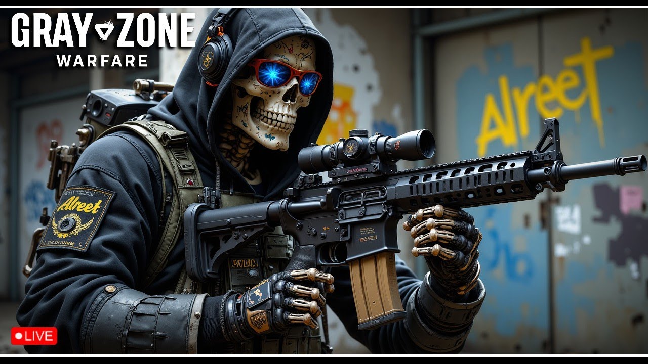 Alreet Is Live 😱 Get A Copy Of Gray Zone FREE on Twitch 