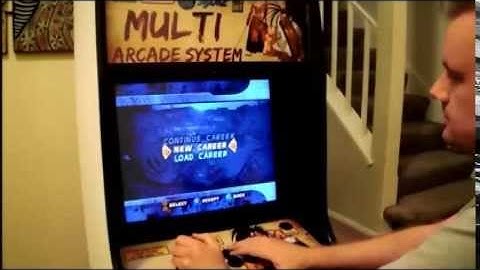 Mini Mame Cabinet - Samurai Shodown Style