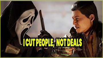 Ghostface Best Banter  - MORTAL KOMBAT 1 Intros Dialogue