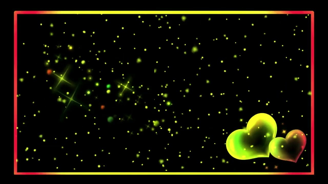 Neon Light Border | Frames Template Video | Glowing Frame Black Screen | Background Loop 