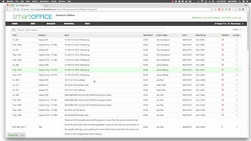 Tracking Proposals and Invoices in SmartOFFICE