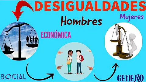 ¿Cuáles son los 4 tipos de desigualdad?