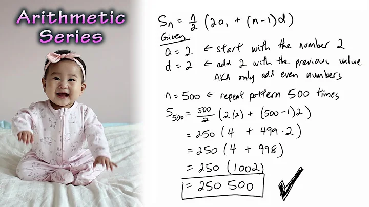 Math Fun! Carl Gauss and Arithmetic Series