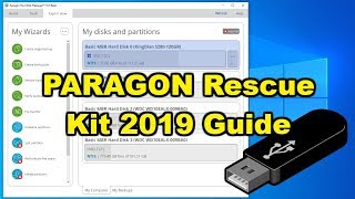 Paragon Rescue Kit Install Guide and How to Create a Recovery USB 2019 screenshot 4