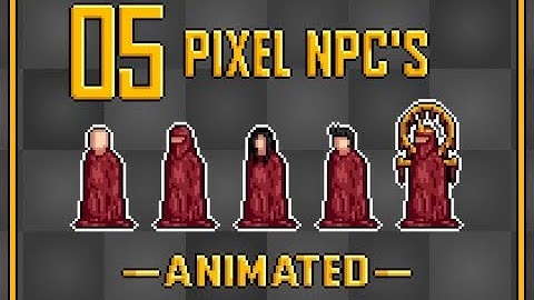 NPC Characters 5 - Pixel Art