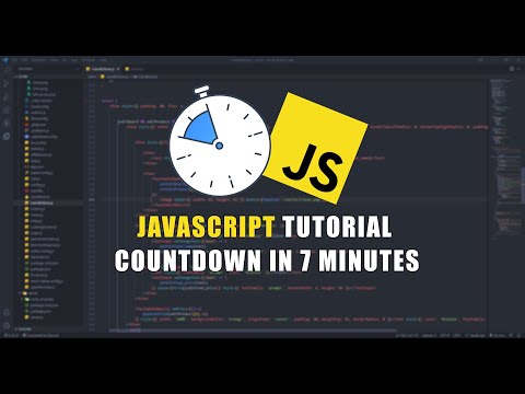 How to make countdown in 7 min  | JAVASCRIPT
