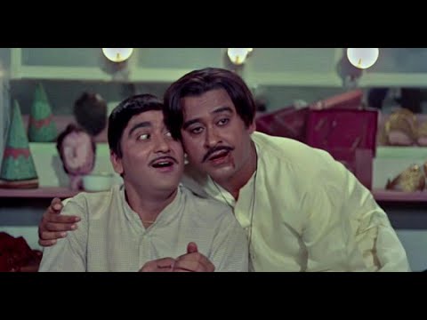 मुझे गाना आता ही नहीं है | Sunil Dutt & Kishore Kumar | Saira Bano | Padosan Comedy Scenes