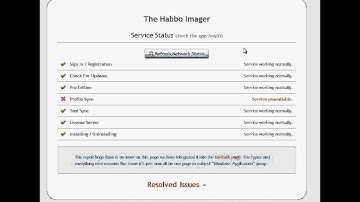 The Habbo Imager  Service Status