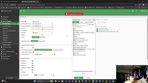 Firewall Policies and Access Control
