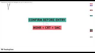Top Down Analysis to Entry (FULL GUIDE) – Build Bias &amp; Confirm Entries Like a Pro || MSNR STRATEGY 