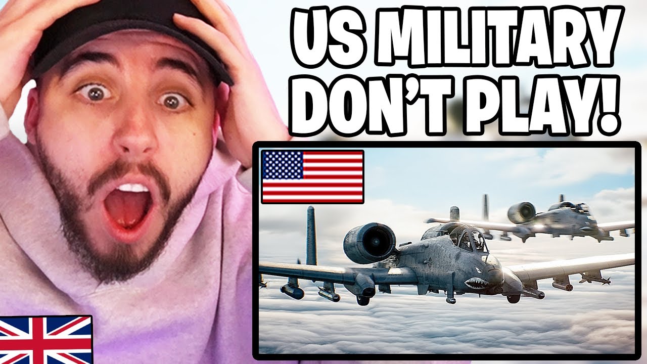 SHOCKED Brit Reacts to When A-10 Warthogs Battled to Save American Troops!
