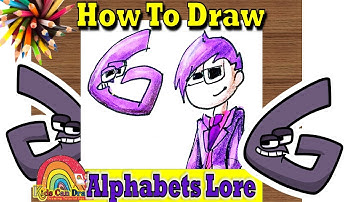 Cách Vẽ G Trong Alphabet Lore | G Alphabet Lore How To Draw Easy