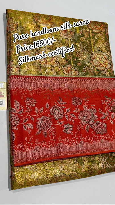 Price:16500/- pure handloom silk saree #skrhandlooms