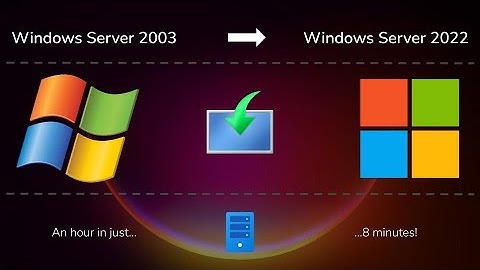 Windows Server Installation Evolution (2003 - 2022)!