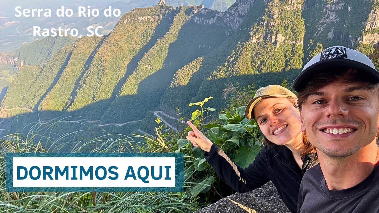 Dormimos na Serra do Rio do Rastro - despedida da Serra Catarinense