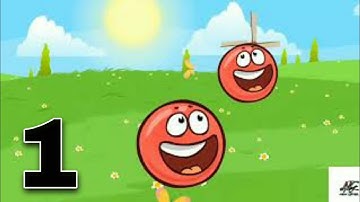 Red Ball 4-Gameplay walkthrough part 1 level 1-5(iOS, Android)