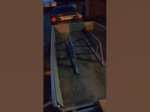 Крепление мотоцикла в прицепе. Полное видео на канале. И незабудь ...
