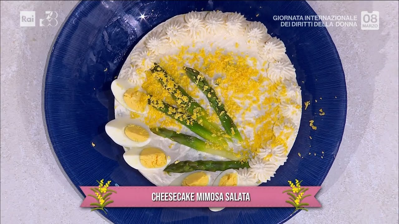 Cheesecake mimosa salata -  È sempre mezzogiorno - 08/03/2024