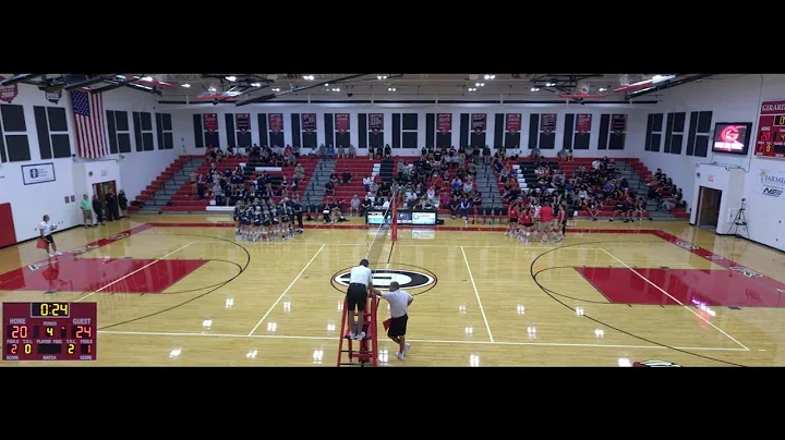 Girard vs. Archbishop Hoban Varsity Womens' Volley...