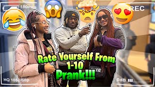 WHAT WOULD YOU RATE YOURSELF ON A SCALE OF 1-10😍😂| Public Interview | PT.2