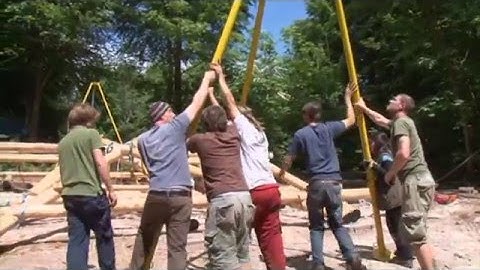 Black locust - How to build a timber frame home