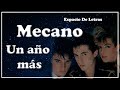 Un año más, Mecano / letra - lyrics / Espacio de Letras