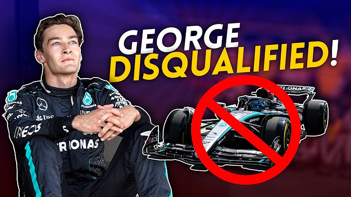George Russell’s BIZARRE Disqualification!
