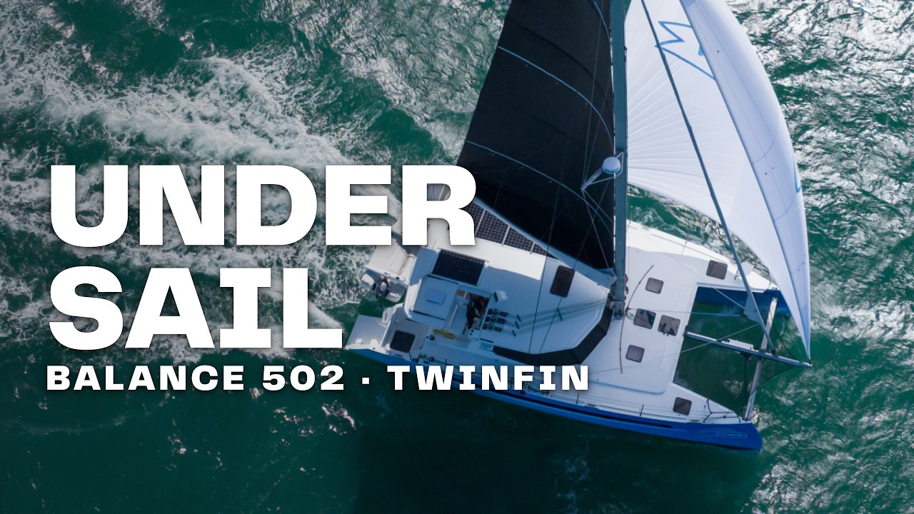 ⁣Sailing the Balance 502 | Twin Fin