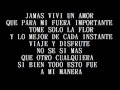 A MI MANERA - CON LETRA - JOSE JOSE