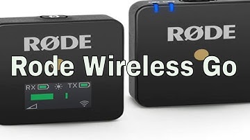 Rode Wireless Go   Compact Wireless Microphone System