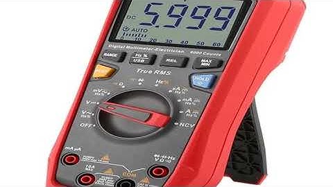 UNI-T UT61B+ Unit Multimeter Digital 6000 Counts LCD Display DC AC 1000V True RMS Auto Range Capacit