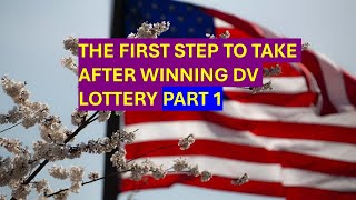 What's next after winning DV-2025 Diversity Visa Lottery: Fill the DS260 Part 1#dv2025