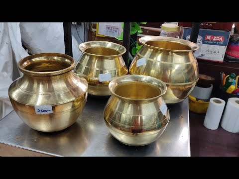 Velachery Thangam  Metal Marts Kitchen Brass Cookware Items, Stainless steel Organizers @ 3%
