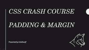 Padding and margin - CSS Crash Course
