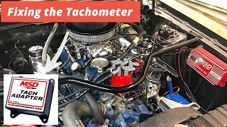 MSD Tach Adapter Install 8920 | 1969 Mustang with 6AL