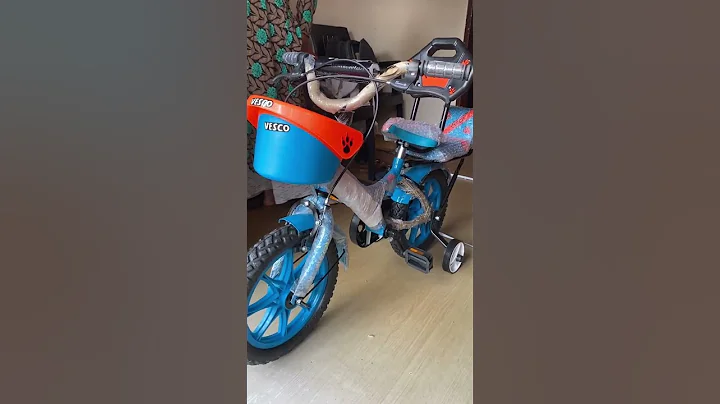 Unboxing and gifting vesco kids cycle Music : Best...