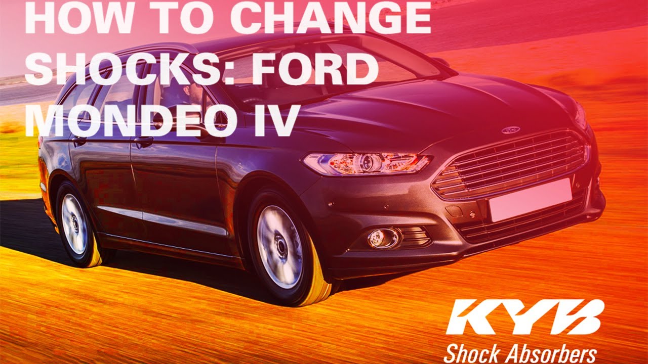 How to change Ford Mondeo IV rear shock absorbers