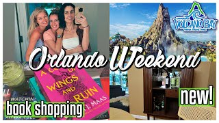 Spending A Weekend In Orlando Volcano Bay Disney Springs Book Shopping