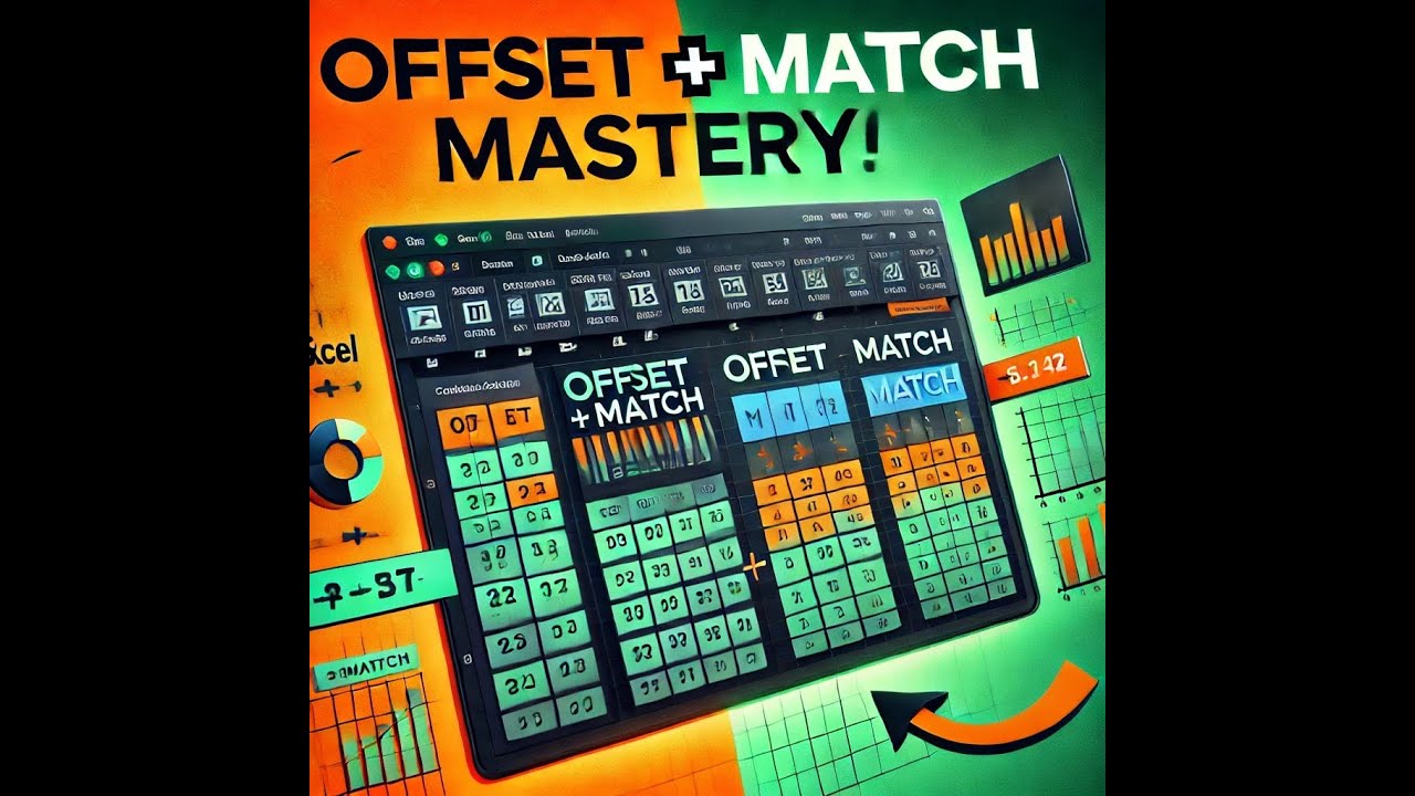 Match Return Offset دمج OFFSET و MATCH لتقارير ديناميكية في Excel | الجزء الثاني 🔥 - YouTube