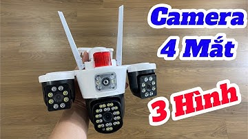 Camera Yoosee 4 Mắt ĐẦU TRÂU MẪU MỚI - ĐỪNG MUA Camera 4 Mắt Xoay 360 Độ Khi Chưa Xem Hết Video Này?