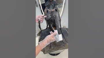 Kiểm tra mềm hoá để duỗi tóc #thuytiger #lamdep #qmax90 #hair #hairstyle