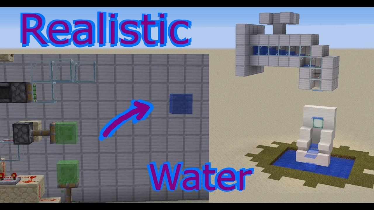Minecraft Tutorial How To Make A Water Minecraft Tutorial Minecraft My XXX Hot Girl