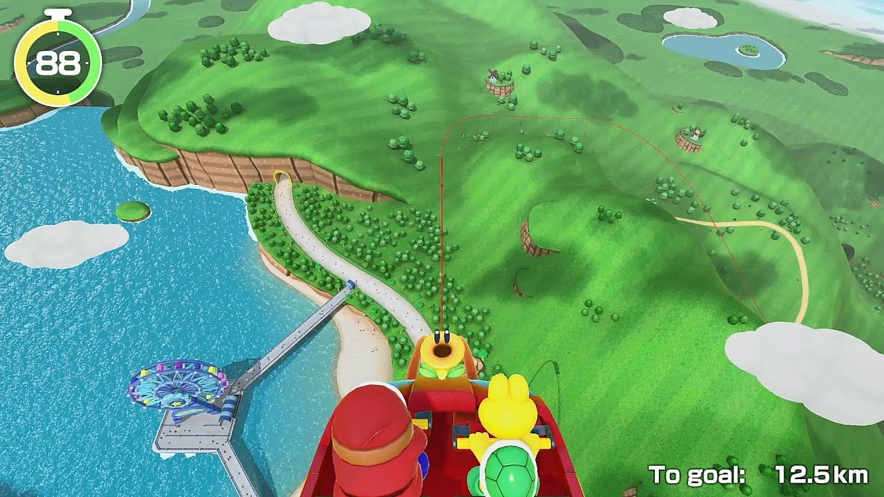 Super Mario Party Jamboree TV Carnival Coaster #11 Shy Guy, Koopa Troopa